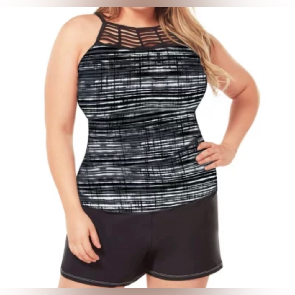 Free Country XL 2 Piece Swim Set